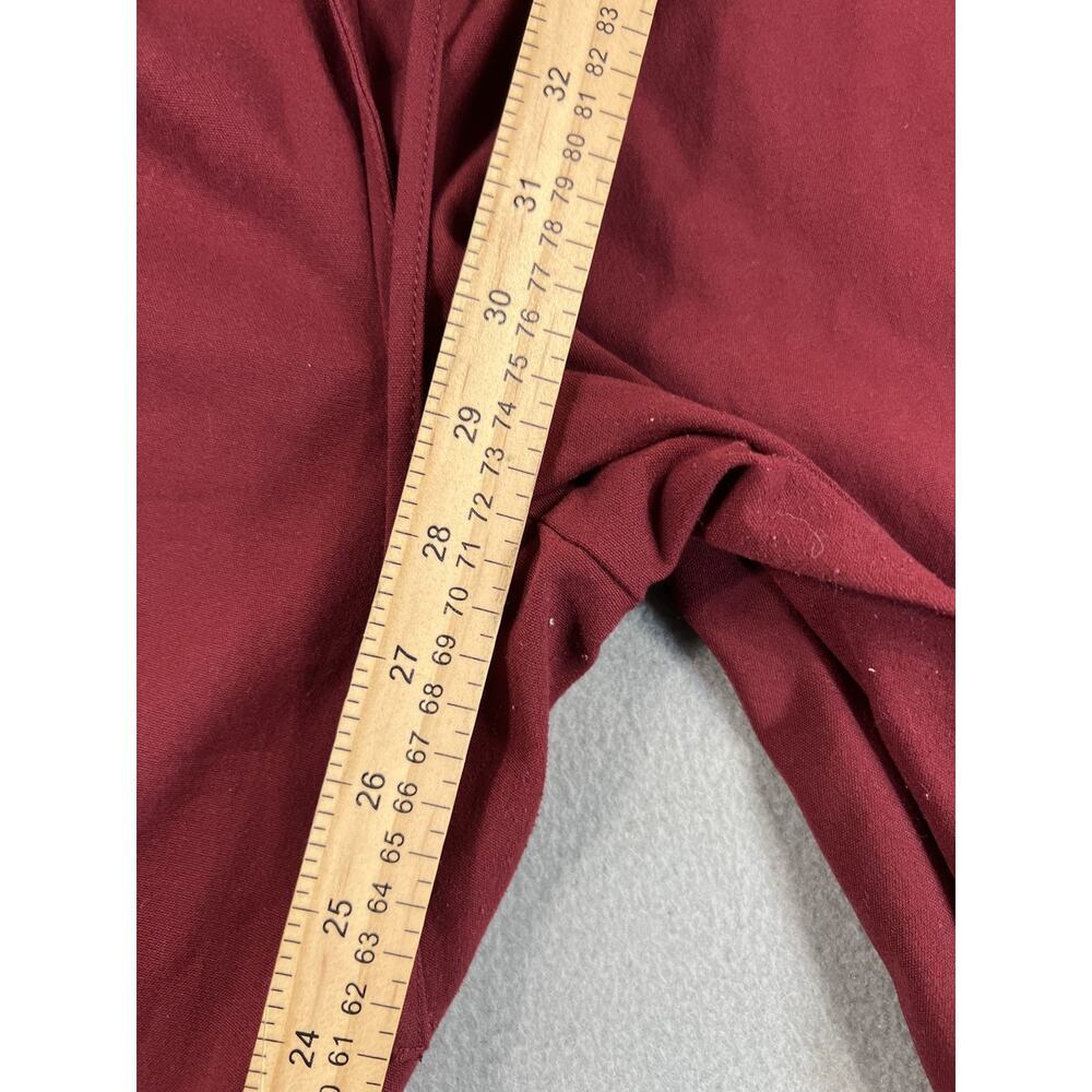 Rewash American Original Burgundy Wide Leg Jogger Pants Size Large Women’s - Picture 7 of 9